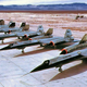 Factory fresh A-12s lined up on the tarmac at the US Air Force Plant 24 in Palmdale, California (US Air Force)